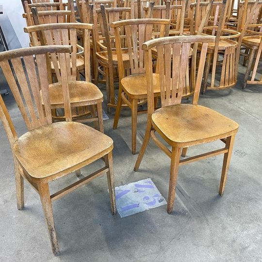 Chaise Bistrot Bois LIVRAISON POSSIBLE 70 Lorient (56)