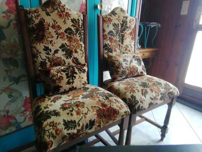 chaise bois et velours 60 Mulsanne (72)