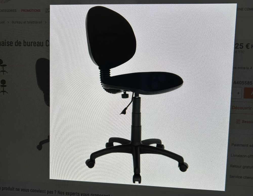 Chaise de bureau neuve 50 Saint-Germain-en-Laye (78)