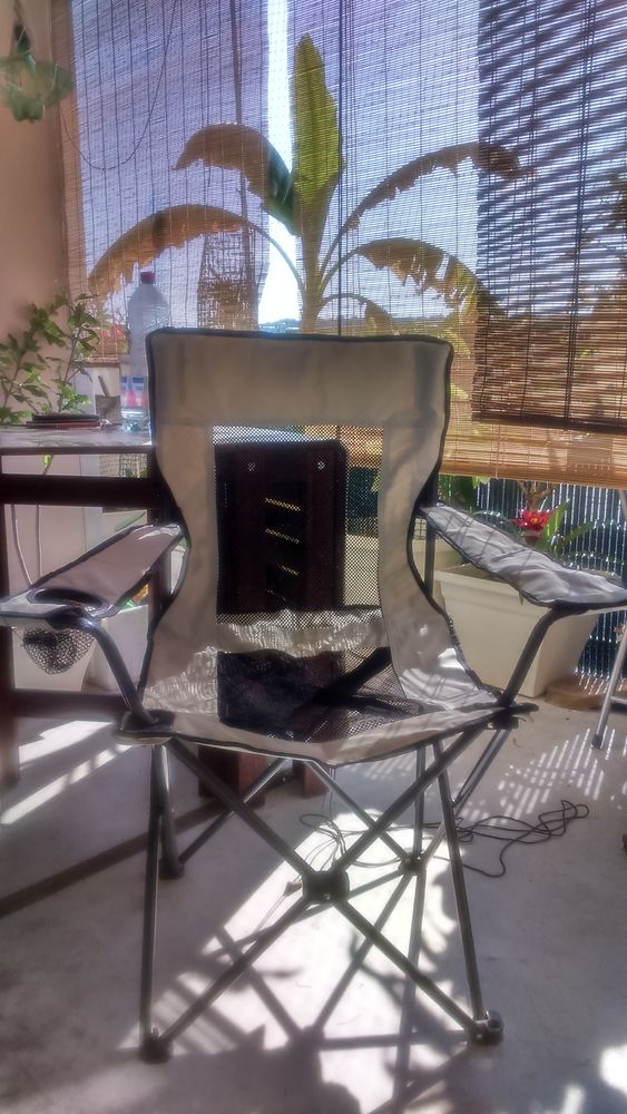 Chaise de camping � bras avec sac de rangement 9 Soissons (02)