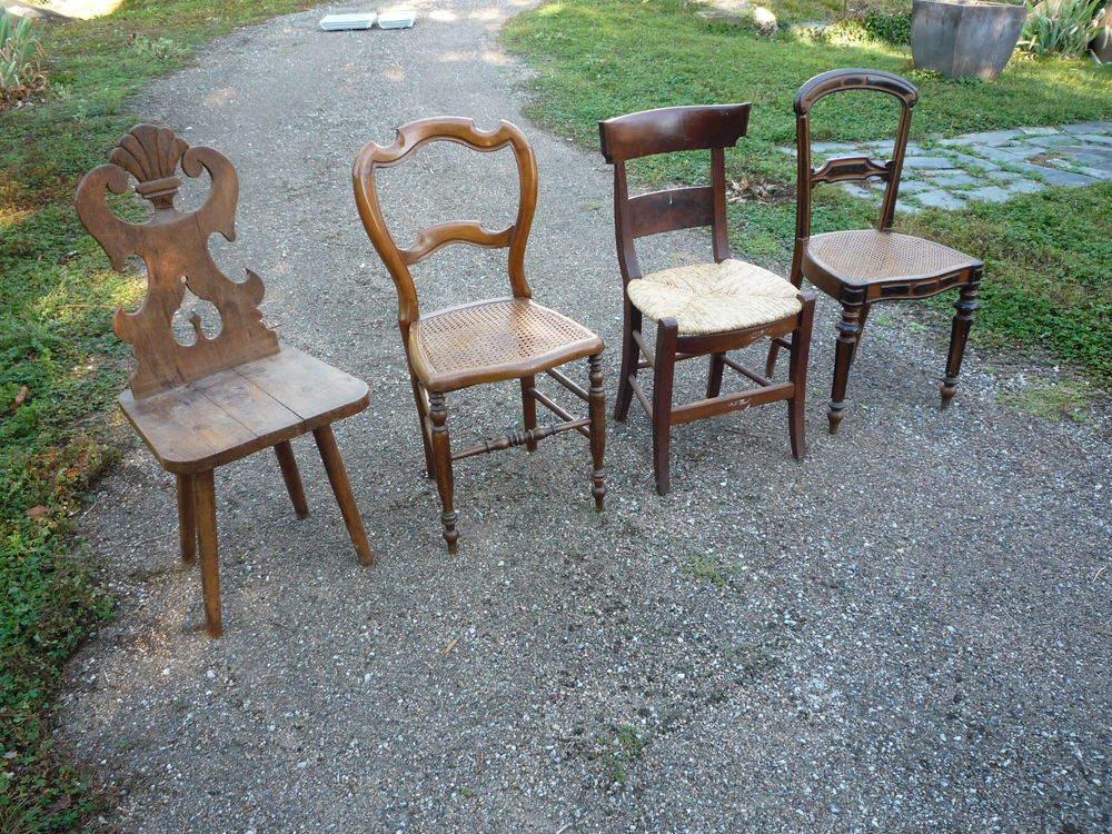 Chaise cann�e d�co/bois esprit haute �poque 20 Castres (81)