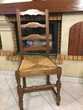 Lot de 4 chaise en chène dessus paille 80 Amnville (57)