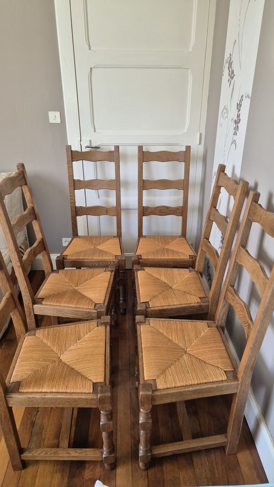 Chaise en ch�ne massif 108 Saint-Julien (88)