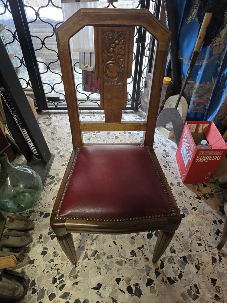 chaise+art+deco+en+parfait+�tat+y+compris+la+sellerie 59 Aspres-sur-Bu�ch (05)