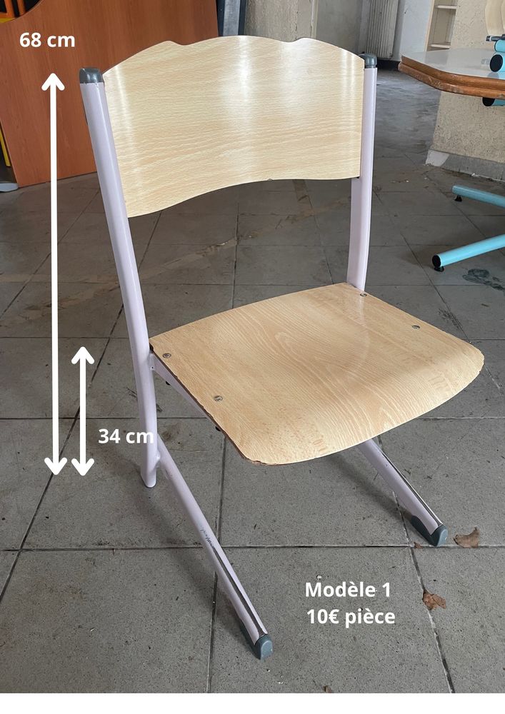 Chaise enfant maternelle 5 Montussan (33)