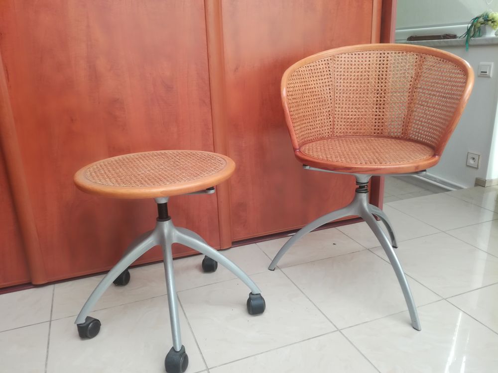 Chaise fauteuil de table , double cannage 400 Malo Les Bains (59)