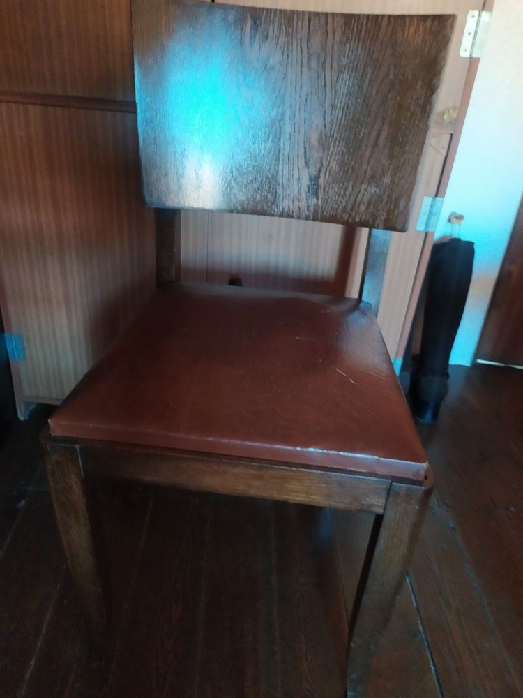 Chaise fauteuil vintage 40 Remilly-Wirquin (62)