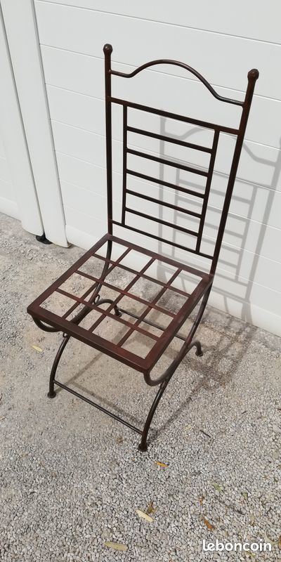 Chaise Fer Forge Occasion