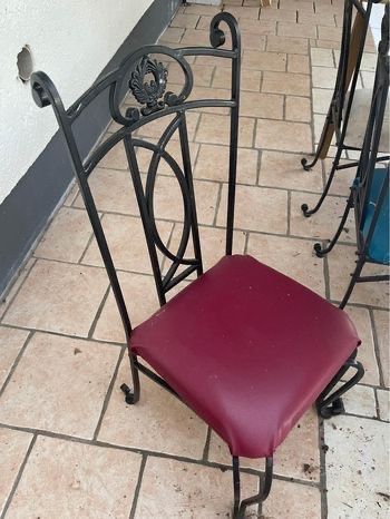 chaise en fer forg� 10 Coulgens (16)