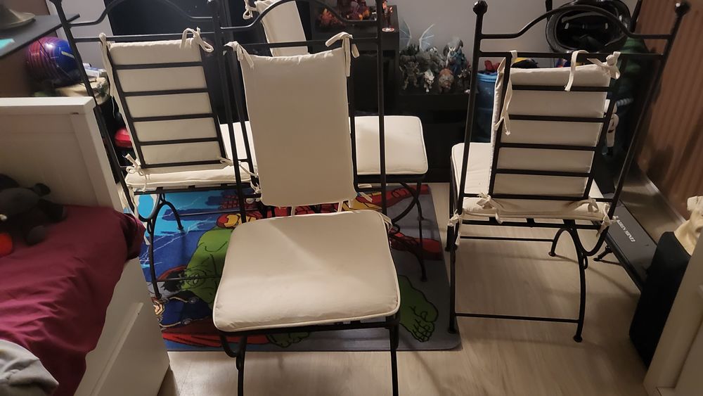 Chaise en fer forger de salon 130 Ris-Orangis (91)