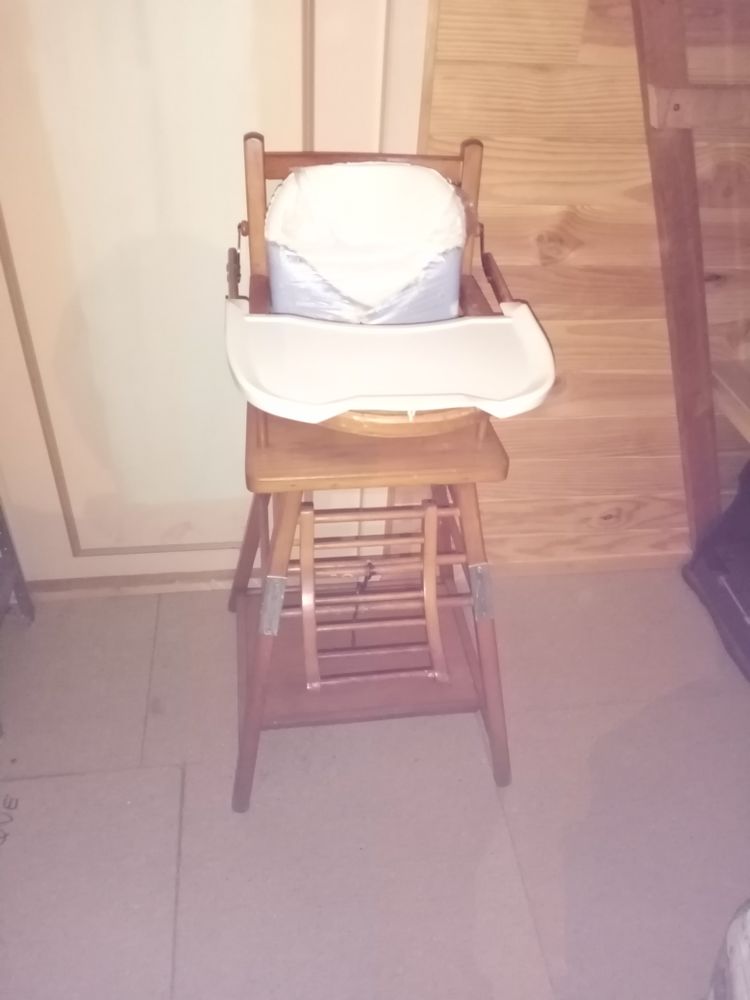 Chaise haute bébé 25 Rougé (44)