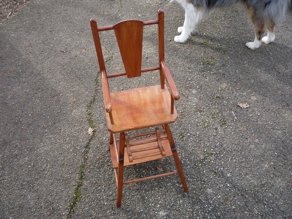 Chaise haute en bois poupon/poup�e/jouet 28 Castres (81)