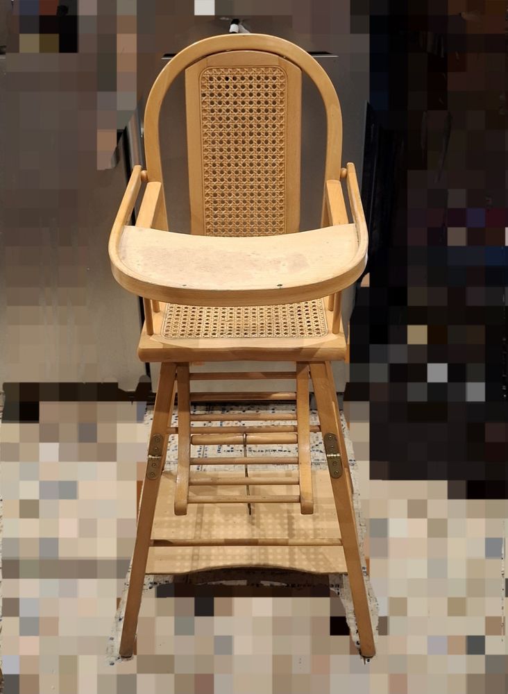 Chaise haute enfant �volutive vintage Combelle 65 Cavillargues (30)