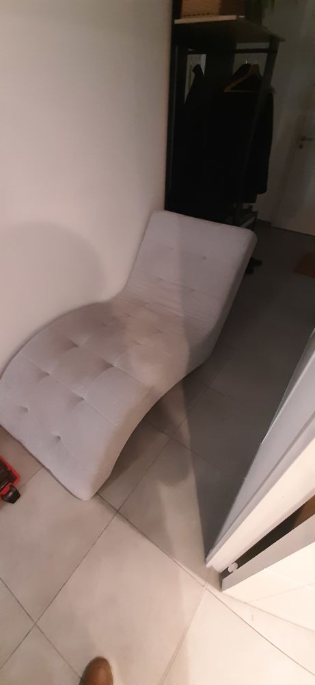 Chaise longue grise tr�s bon �tat 60 Lyon 3 (69)