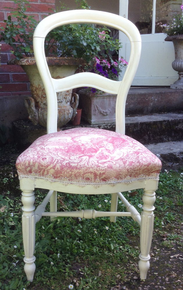 Chaise Louis Philippe enti�rement restaur�e 100 Saint-Cyr-sur-Morin (77)