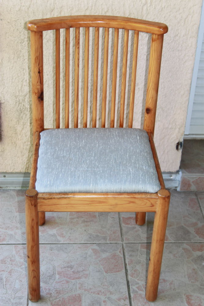 Chaise Pin massif 8 Montigny-Lencoup (77)