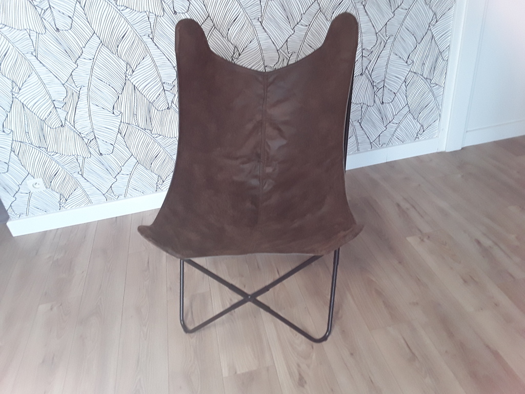 Chaise Papillon Marron Design M�tal 55 Saint-Rapha�l (83)