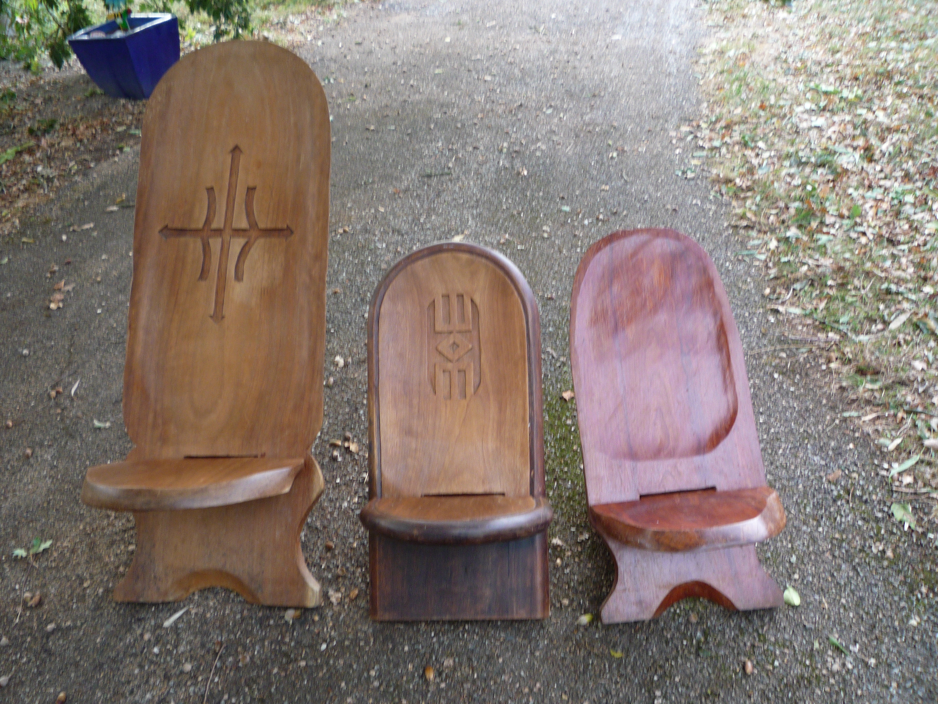 Chaise Pliante Tribale Africaine / si�ge palabre 45 Castres (81)