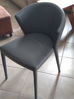 CHAISE REVETEMENT CUIR GRIGIO 0 Longpont-sur-Orge (91)