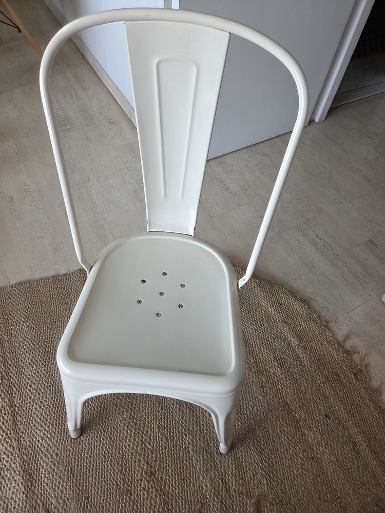 chaise tolix couleur cr�me 90 N�mes (30)