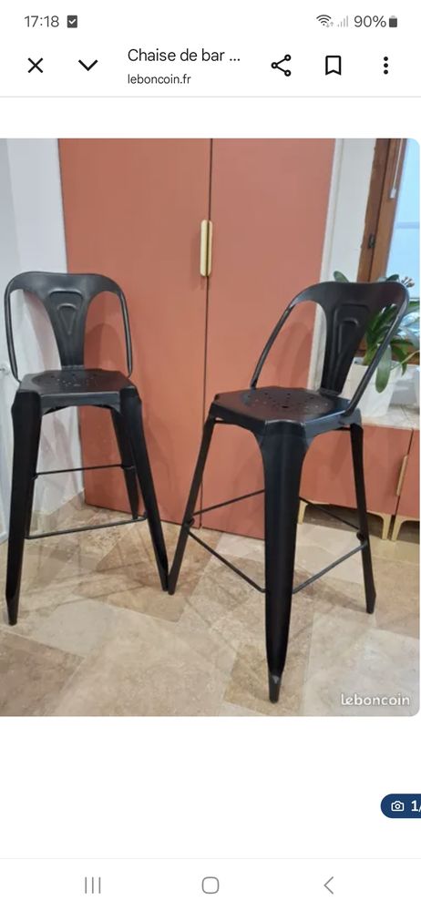 Chaise de bar 120 Coullemelle (80)