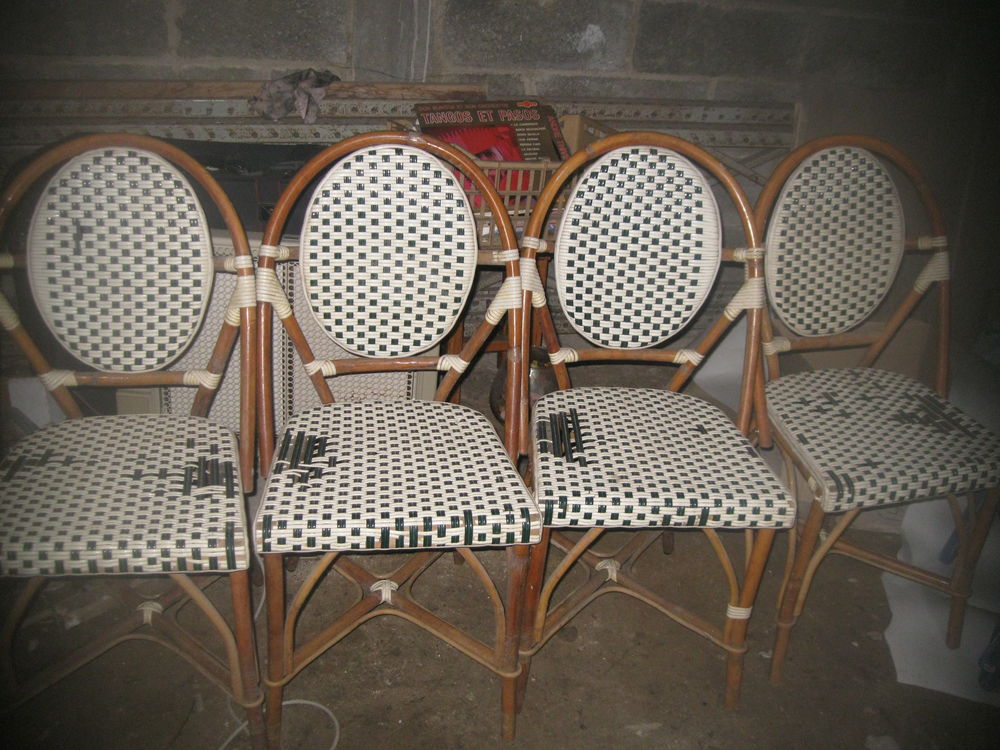 4 CHAISES ANCIEN CHAISES DE BAR 35 Saint-Brieuc (22)