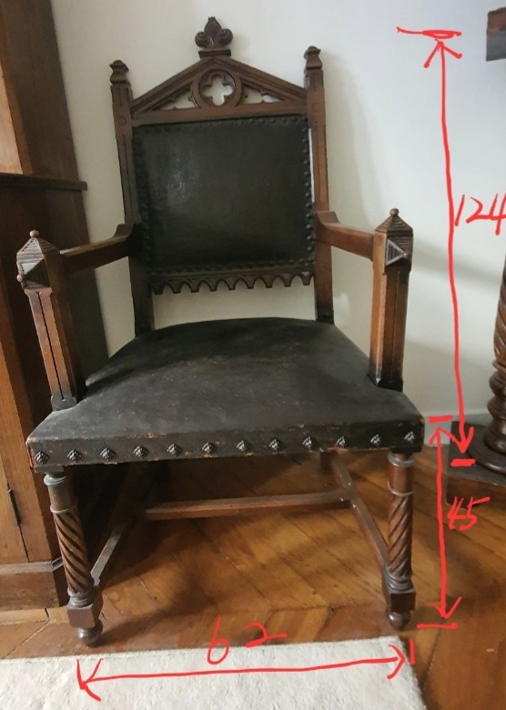 Chaises d' apparat 120 Paris 17 (75)