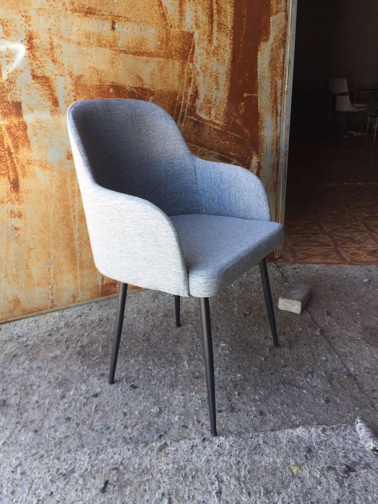 CHAISES ARIA EN TISSUS KOTON COULEUR GRIS 85 Thionville (57)