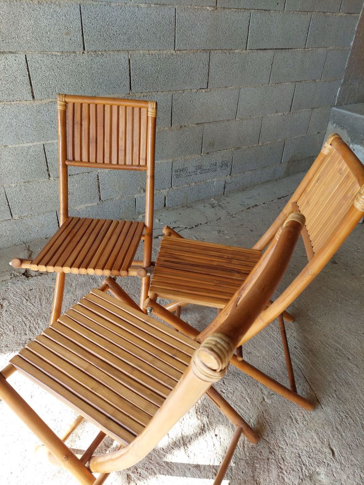 CHAISES BAMBOU TRES BON ETAT 120 Saou (26)