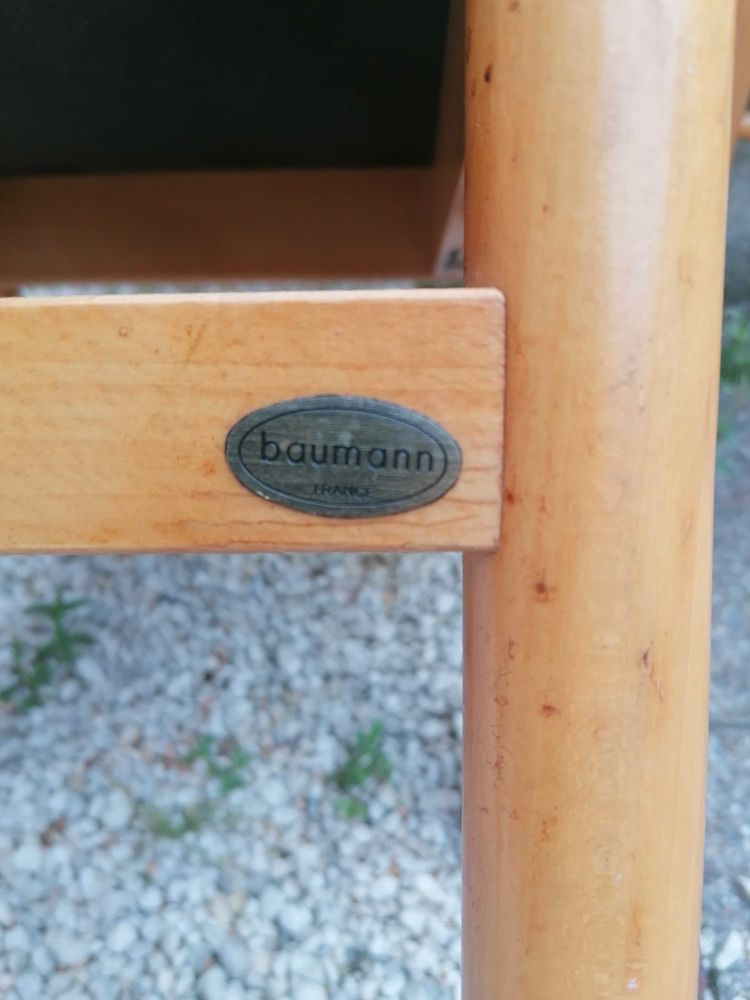 lot de 4 Chaises  Baumann  vintage 400 Valenciennes (59)