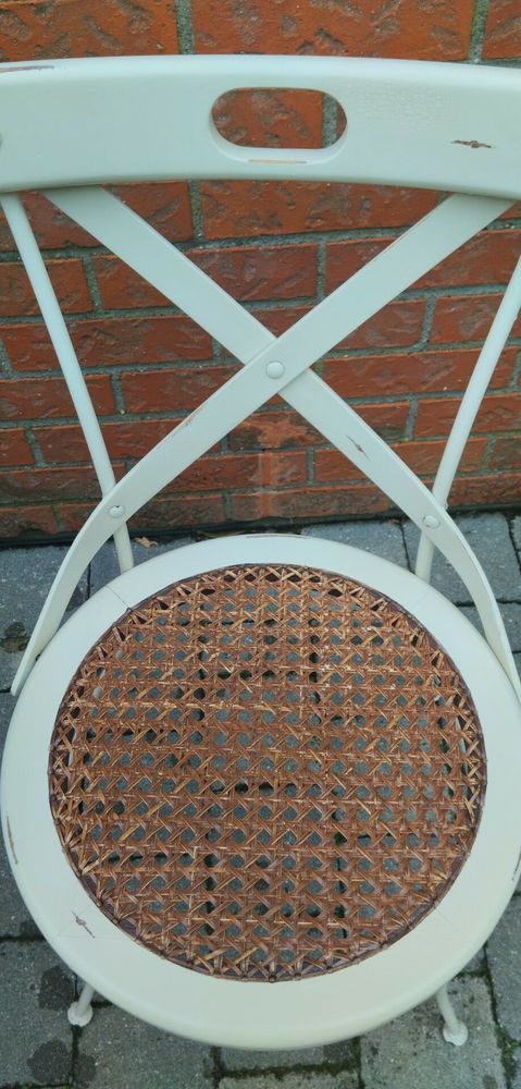 Lot 8 chaises bistrot blanches 240 Avelin (59)