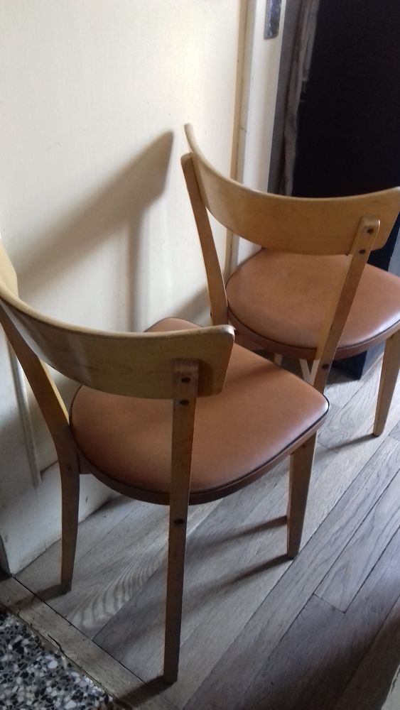 Lot 2 Chaises Bistrot Vintage 70 40 Lyon 3 (69)