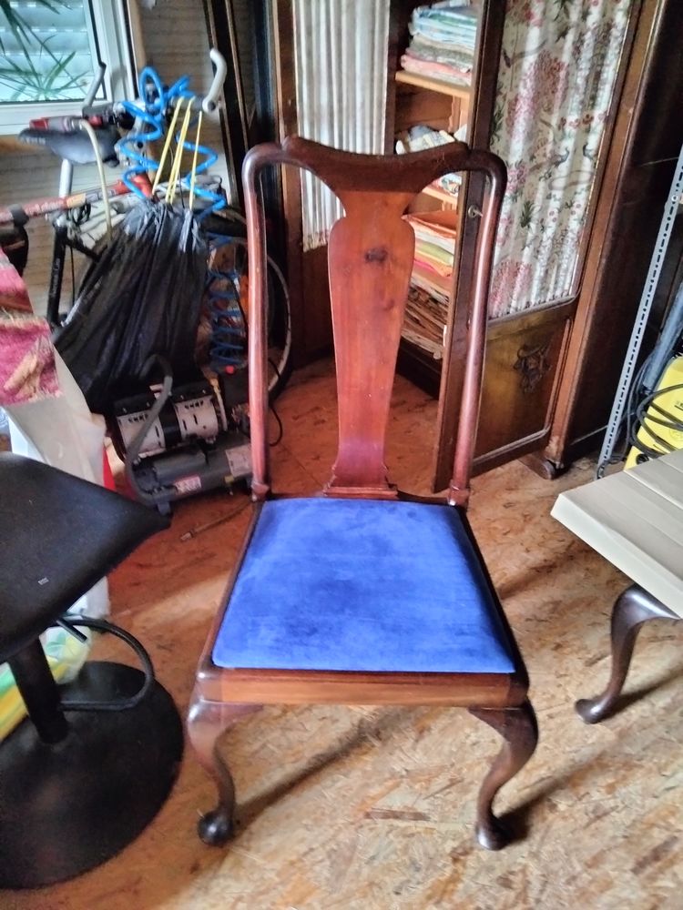 6 chaises bois acajou 120 Piriac-sur-Mer (44)