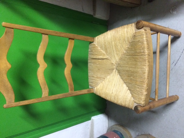 CHAISES EN BOIS ET PAILLE 4 EX 80 Asni�res-sur-Seine (92)