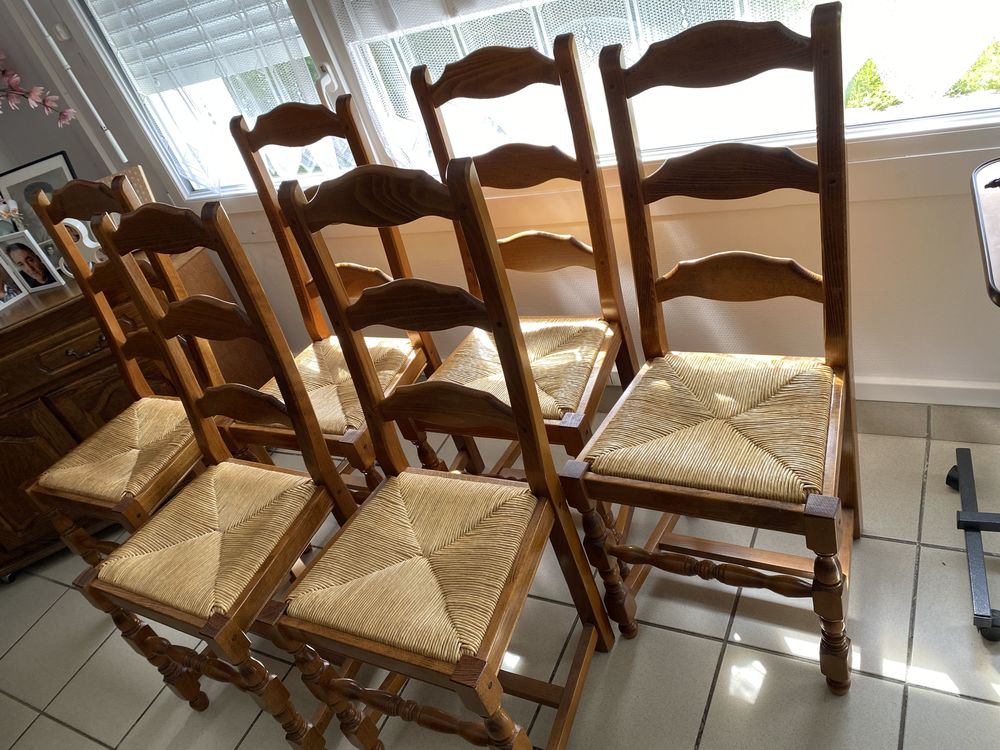 lot de 6 chaises en bois parfait �tat 30 Lys-lez-Lannoy (59)