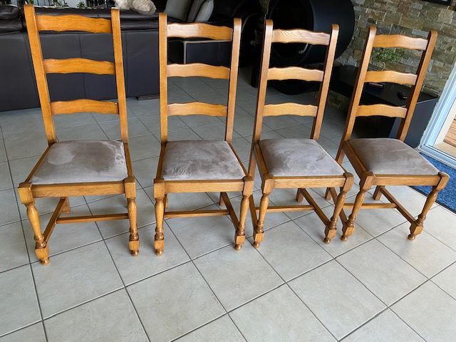 Chaises en ch�ne massif 80 Witry-l�s-Reims (51)
