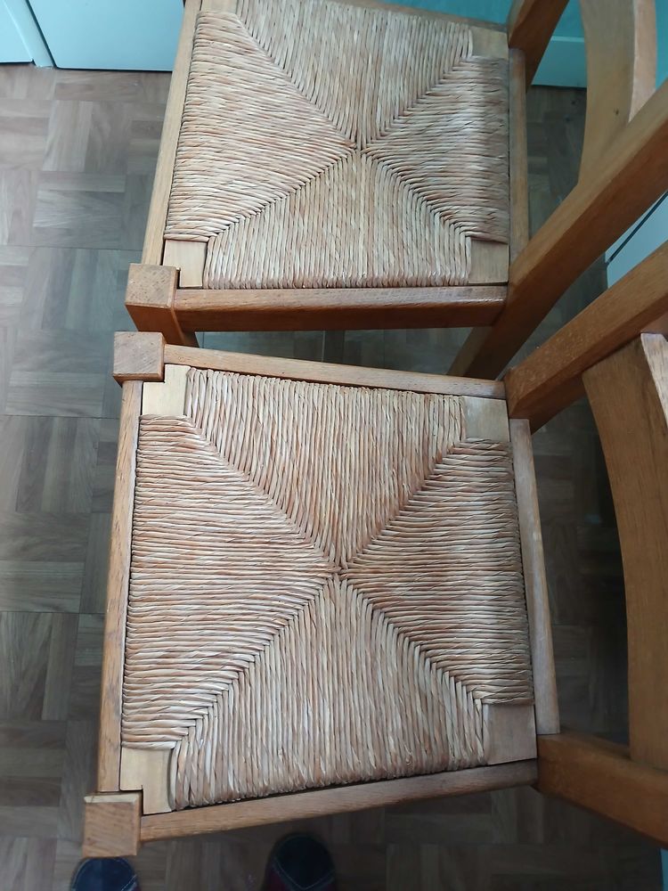 chaises en ch�ne massif 40 Ass�-le-B�renger (53)