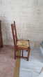 6 chaises chêne paillées 150 Sennecey-ls-Dijon (21)