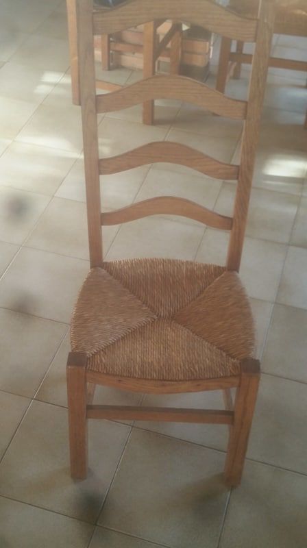 8 CHAISES CHENE 150 Beauzelle (31)