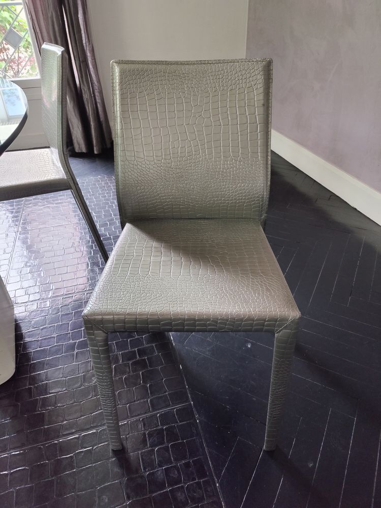 Chaises en cuir Cattelan Italia 125 Paris 4 (75)