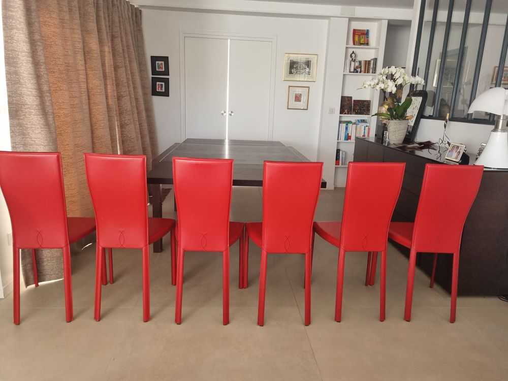 Chaises en cuir 0 Buc (78)