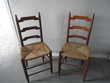2 chaises de cuisine