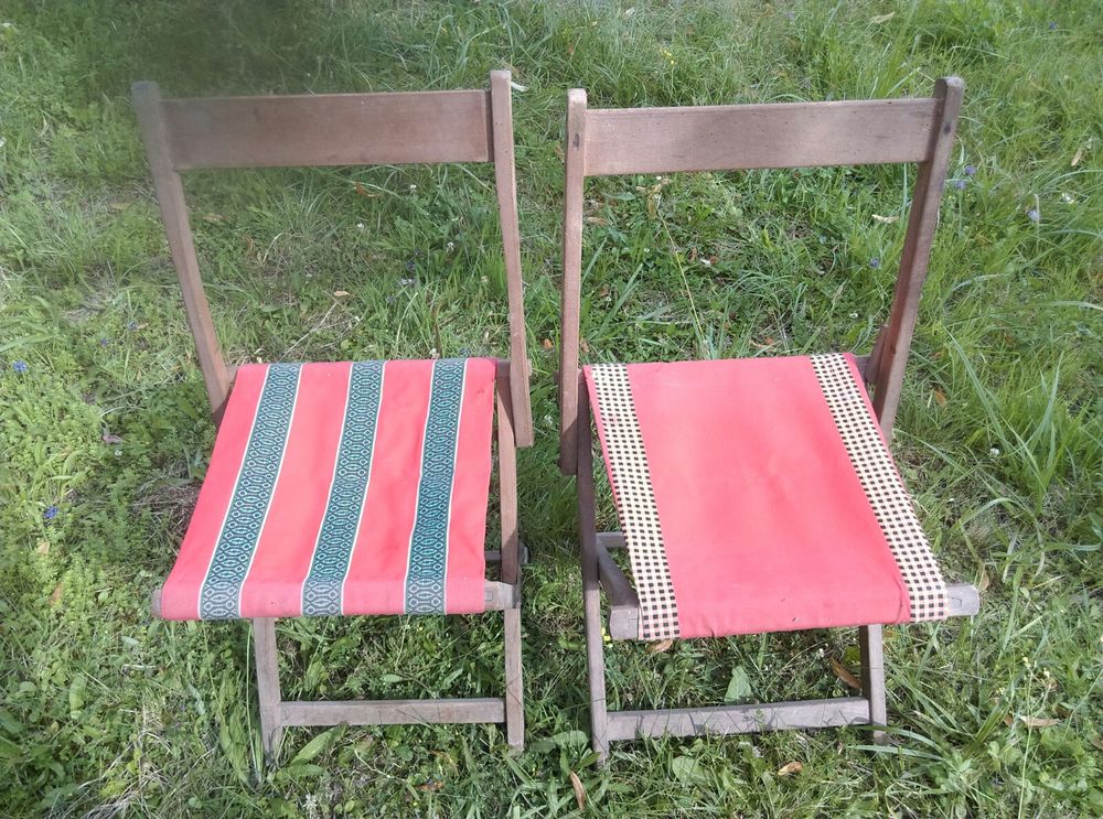 2 chaises d'ext�rieur  ann�es 60 25 Lauzerte (82)