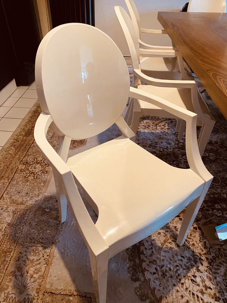 4 Chaises fauteuils en Polycarbonate 80 Bordeaux (33)