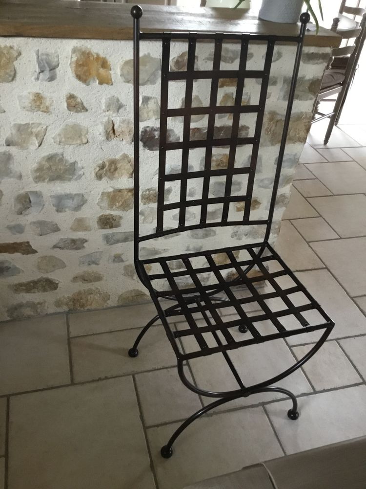 Chaises en fer forg� 250 Jou�-en-Charnie (72)