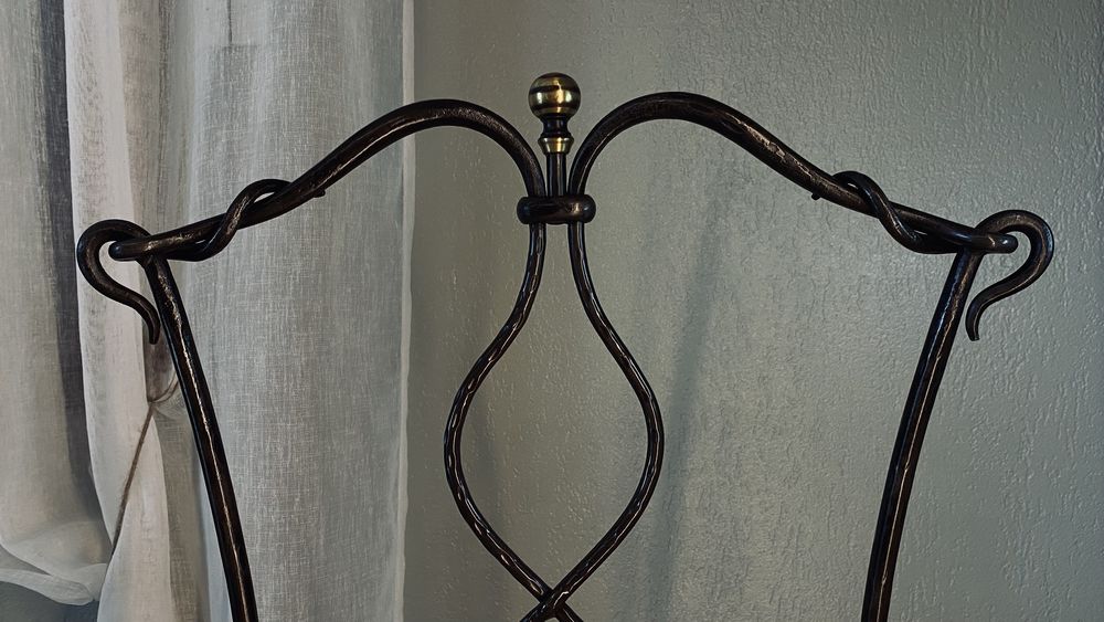 6 chaises fer forg� 50 Allauch (13)