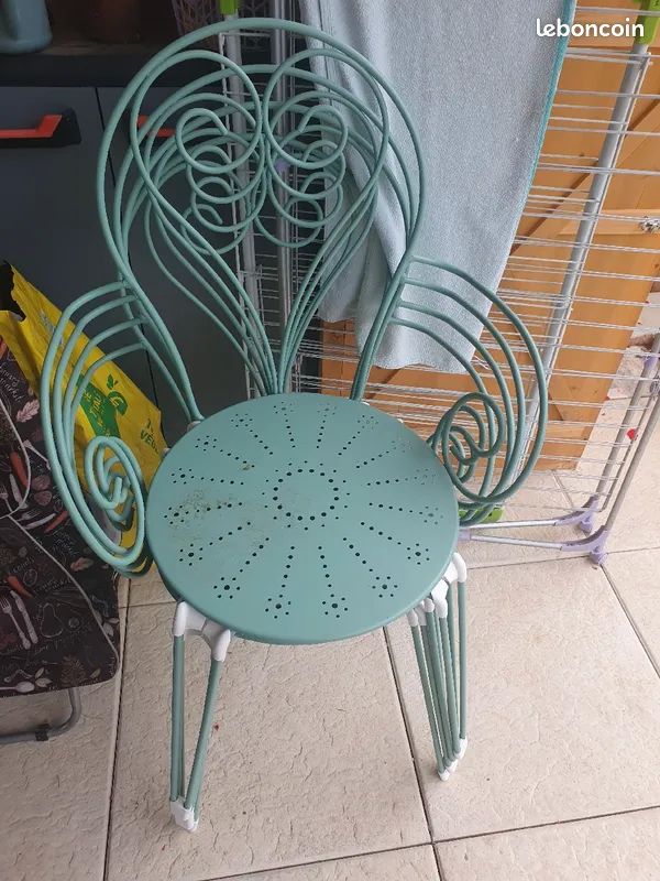 chaises fer forge 80 Fonsorbes (31)