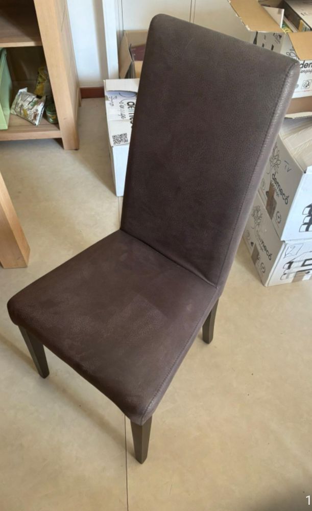 Chaises haut gamme aspect cuir vieilli 75 Marmagne (18)