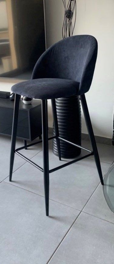 Chaises hautes de bar bleues 55 Ris-Orangis (91)