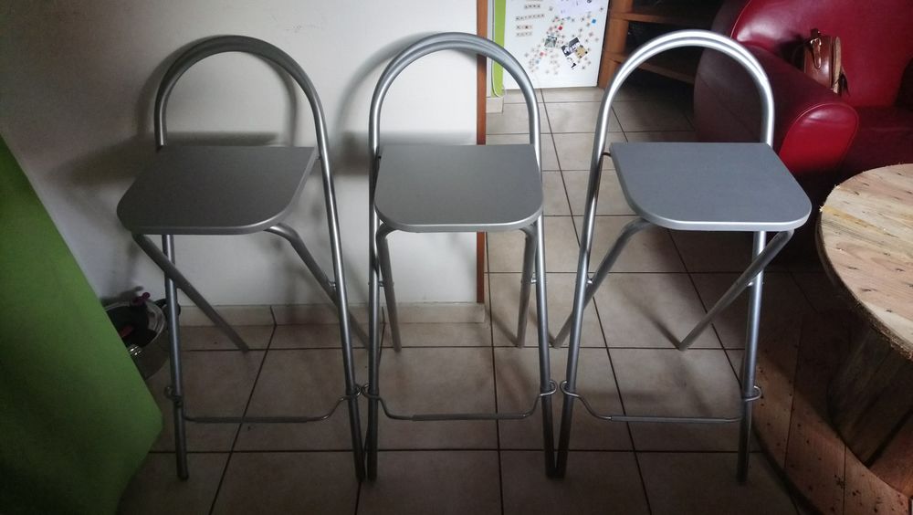 Chaises hautes de bar (x3) 60 Lyon 7 (69)